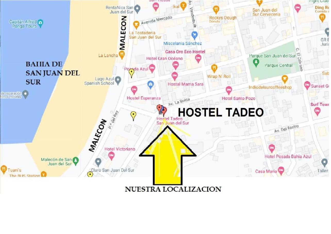 Hostel Tadeo San Juan Del Sur Kültér fotó